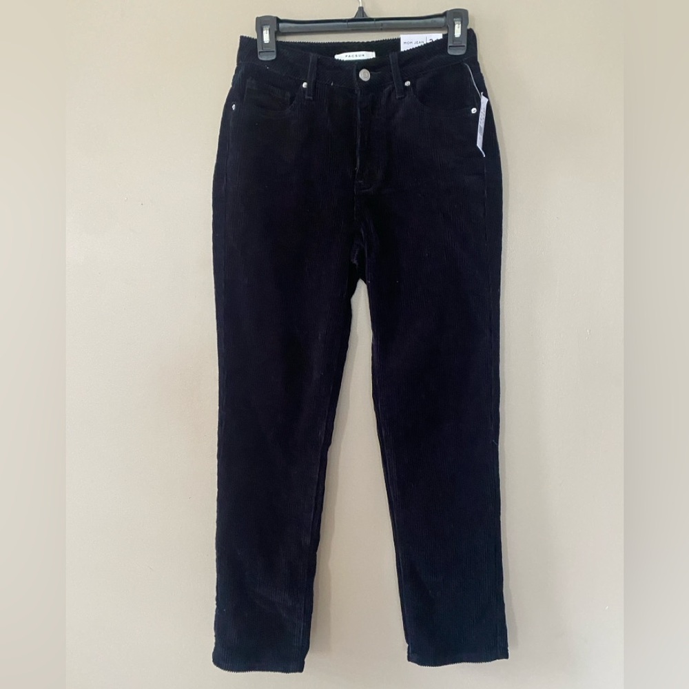 PacSun Women's Black Corduroy Pants